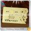 Custom- made Shining Golden Metal Business Card
