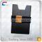 OEM packing POP up or manual metal wallet for men or women with Laser logo