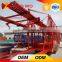 Heavy duty auto transport trailer with car transport hydraulic lift platform