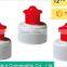 Liquid Bottle Reusable Plastic Pull Push Cap