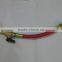 refrigerant charging hose with valve for R134