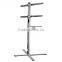 LCD LED TV Stand With Universal Mounting System Stainless Steel TV Stand