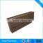 Retangular wicker large flower pot