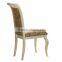 Italian Wooden Rectangle Dining Table With Upholstery Dining Chairs And Display Cabinet/Side Board And Mirror(MOQ=1 SET)