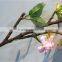 Home garden decorative 110cm Height artificial plant white cream pink green Cherry Blossom leaf Branches EYHZ12 03F15