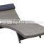 Outdoor Furniture Wicker Sun Loungers New Arrival Rattan Chaise Lounger,Daybed, Canopy Bed For Garden Furniture,Hotel Project