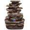 Indoor Tabletop Fountain With Multicolor LED Lights