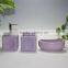 2015 new 3pcs cute ceramic bathroom accessories