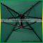 9ft Patio Banana Outdoor Umbrella With Cross Base