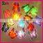 Promotion Gift Children Toy Refrigerator Fridge Butterfly Magnet,DIY Glow colorful 3d butterfly stickers