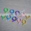 Pony Flat Split 27mm Coloured Plastic Crochet Ring Marker