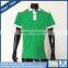 High Quality Custom made red and white color combination dry fit polo shirt With printing logos