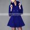 Autumn New Design European luxury elegant Regular style ladies mink fur coat