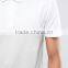 Latest Custom Short Sleeve Cut And Sew Panel White Grey Contrast Design Men's 100% Cotton Jersey Casual Polo Shirt