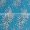 factory hot sales voile embroidery beaded african lace dress fabric