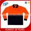 High visibility 3M polo T-shirt ansireflective t-shirts for man