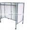 Two Side White Shoes & Garment Display Rack