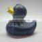 8cm cheap floating blue rubber duck ,promotional blue duck, blue bath duck with logo imprint