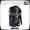Black/white sublimation printed lycra compression bjj rash guards with long sleeves