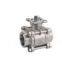 Carbon steel 3pc Threaded  ball valve