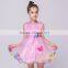 Wholesale vintage fashion knee length flower girl princess kid wedding gown dresses