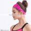 Sports graphic print totem stretchy yoga headband