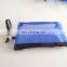 6 Pieces Multi Color Mesh Design Zipper Make Up Bag for Ladies