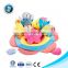 Super Soft Baby Cartoon Moon Nursery Mobile Toys With Music Baby Bed Hanging Toys Rattle Toys