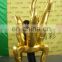 customized golden backpack giant inflatable octopus tentacle