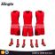 Custom boy sublimation basketball uniform color red 2016