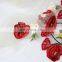 new design 3d flower lace embroidered fabric 1.3m