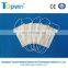 Medical light blue color and round ear loop 3ply surgical nonwoven mask