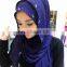 2016 new fashion Elegant Women Plain Long Chiffon with diamond Hijabs Arab Dubai Muslim Scarf