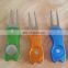 2017 Most creative pitch fork/foldable golf divot repair tool