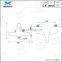 Newest style comfortable feel rainfall shower mixer faucet