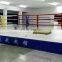 Heavy-guage steel boxing ring