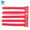 Manufacture supplier colored bulk zip ties hook and loop cable ties