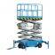 Mobile battery powered self propelled scissor lift electric hydraulic scissor lift