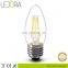 2W 4W E27 E14 E12 110V 220V c35 e14 led flament candle light bulbs