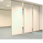 Room partition walls  folding Office Soundproof acoustic screen Hanging style melamine board Operate walls folding foldable hotel walls room dividers