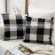 Home Decorative Plaid pattern Square Throw Pillow case Covers  for Sofa