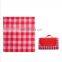 Low Moq Cheap Oxford Cloth Outdoor Camping Beach Grid Style 150*100 Foldable Picnic Mat Waterproof