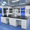 New-design Lab Furniture Full Steel Chemical Lab Central Work Bench