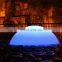 outdoor  magic Waterproof rechargeable plastic led beach half ball