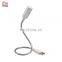 4 Led Lights And Flexible Gooseneck - Switch On Head Usb Led Lamp