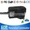 EU UK AU US Plug Type 12V 1A Power Adapter with UL Level VI SAA CUL