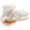 Pack of 500 Robust and versatile Sugar Cane Bagasse Burger Boxes 15cm tableware for restaurant