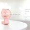 2021 Small Held Cooling Rechargeable Table Handle Electric Stand Handhold Bear folding handheld mini fan