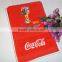 100% Cotton Flower Embroidery Red Towels