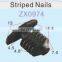 JZ Striped Nails top quality car interior expansive car clips fastener nylon clip for sale